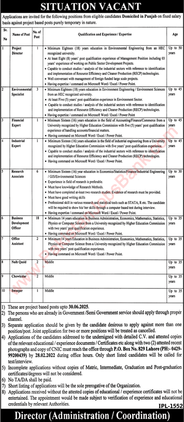 PO Box 829 Lahore Jobs February 2022 Business Development Officer & Others Latest